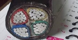 کابل سه فاز 35*4 آلومینیومی زمینی