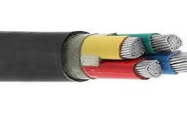 کابل سه فاز آلومینیومی 50+95*3